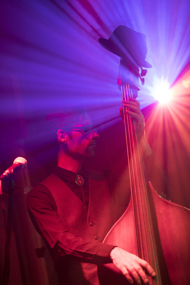 upright bass player