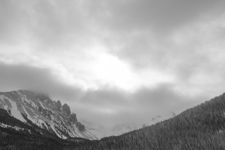 Nokhu Crags near Rocky Mountain National Park