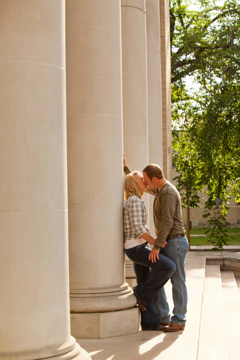 engagement photographer CSU oval Fort Collins