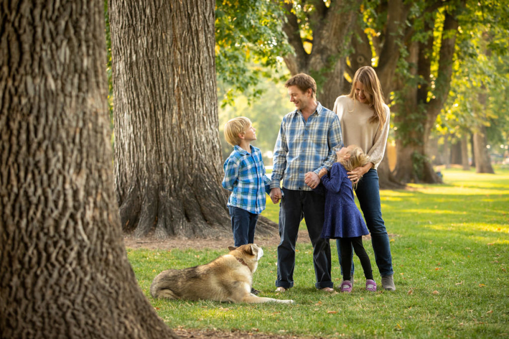 city park fort collins family photography
